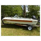 1978 Thundercraft Runabout Boat & Trailer Package