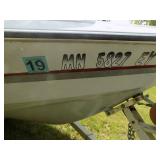 1985 Glastron Boat & Trailer Package