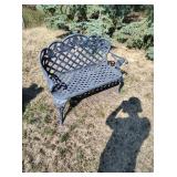 Metal Outdoor Bench