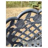 Metal Outdoor Bench