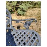 Metal Outdoor Bench