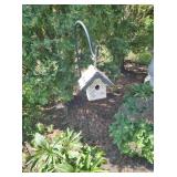 Birdhouse And Pedistal