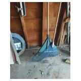 Collection Of Lawn And Outdoor Tools And Building Materials