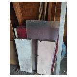 Collection Of Lawn And Outdoor Tools And Building Materials