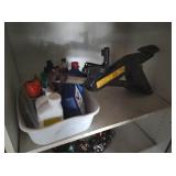 Collection Of Garage Items And Décor