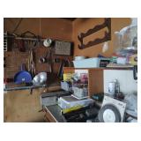 Collection Of Garage Items And Hardware