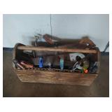 Vintage Toolbox With Contents