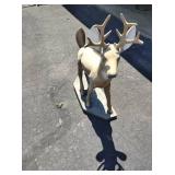 Stone Or Simular Material Deer Statue