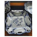 Collection Of Blue And White Style Dishware