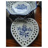 Collection Of Blue And White Style Dishware