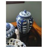 Collection Of Blue And White Style Dishware