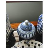 Collection Of Blue And White Style Dishware