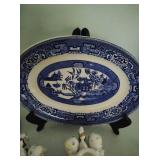 Collection Of Blue And White Style Dishware And Décor