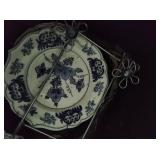Collection Of Blue And White Style Dishware And Décor