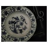 Collection Of Blue And White Style Dishware And Décor