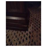 Vintage Game Table and Pool Sticks