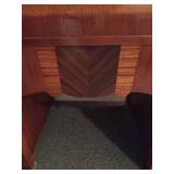 Vintage Waterfall Vanity with Mirror