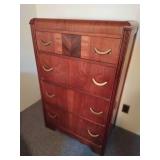 Vintage Waterfall Chest Dresser