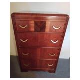 Vintage Waterfall Chest Dresser