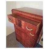 Vintage Waterfall Chest Dresser