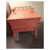 Vintage Storage End Table