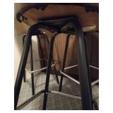 Four Vintage Barstools