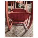 Rocking Chair and Plant Stand