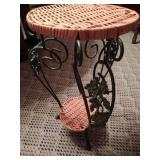 Rocking Chair and Plant Stand