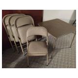 Folding Table and Chairs