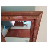 Lowboy Dresser with Mirror
