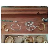 Collection of Fashion Costume Jewelry