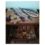 Collection of Fashion Costume Jewelry