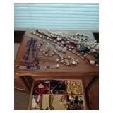Collection of Fashion Costume Jewelry