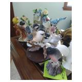 Collection of Bird Figurines