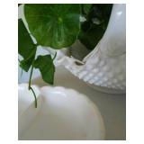Huge Collection of Milk Glass