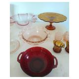 Collection of Vintage Glassware