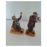Three Ceramic Clowns