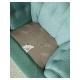 Vintage Upholstered Swivel Chair