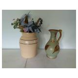 Pair of Ceramic Vases