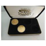 Grand Casino Wildlife Collector Coins