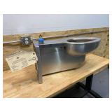 ACORN Stainless Steel, Top, Prison Toilet, Wall, 4 in Rough-In (Retails for $994.19)