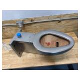 ACORN Stainless Steel, Top, Prison Toilet, Wall, 4 in Rough-In (Retails for $994.19)