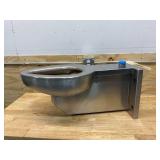 ACORN Stainless Steel, Top, Prison Toilet, Wall, 4 in Rough-In (Retails for $994.19)