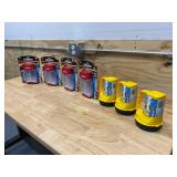 ENERGIZER Lot of 4-  Energizer LED Folding Lanterns and EVEREADY Lot of 3- Readyflex Floating Lanterns