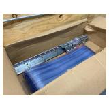 TMI Strip Door, Ribbed Strip Texture, 4 ft Opening Width, 7 ft Opening Height
