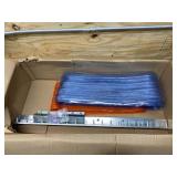 TMI Strip Door, Ribbed Strip Texture, 4 ft Opening Width, 7 ft Opening Height