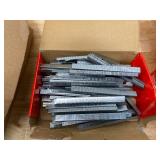 SENCO Staples, 20 ga Gauge, 5/16 in Length, Steel, Electro Galvanized, Crown