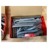 SENCO Staples, 20 ga Gauge, 5/16 in Length, Steel, Electro Galvanized, Crown