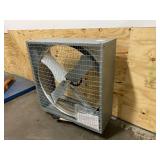 DAYTON Agricultural Exhaust Fan, Belt Drive, Less Motor, 36 in Propeller Dia. (In.), 3/4 hp