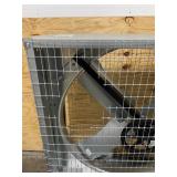 DAYTON Agricultural Exhaust Fan, Belt Drive, Less Motor, 36 in Propeller Dia. (In.), 3/4 hp
